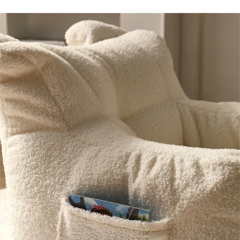 น่ารักขี้เกียจโซฟาน่ารักการ์ตูนเด็กโซฟาเด็ก Mini Bean Bag แกะกํามะหยี่ที่นั่งอ่านผู้ชายและผู้หญิงโซฟาเด็กเฟอร์นิเจอร์