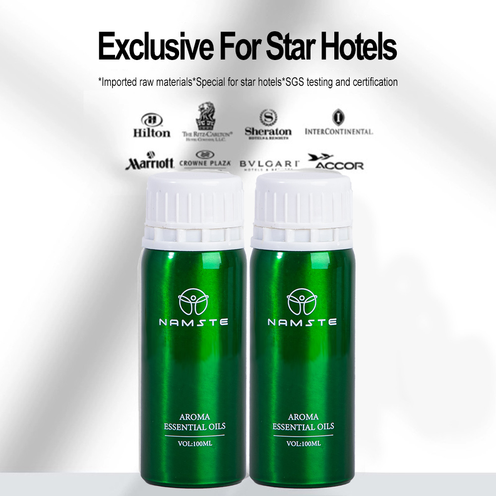 Namaste 100ML Ritz Carlton Hotel Essential Oil Hotels Home Air Freshener น้ํามันหอมระเหยพืชบริสุทธิ์ฟรี 3 ชิ้น 5ml ตัวอย่าง
