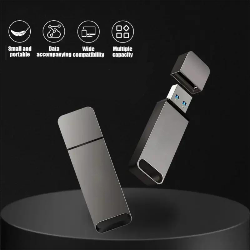 Xiaomi Mijia 16TB Flash Drive USB3.2 Super High Speed Transfer Pen Drive Key 8TB 4TB Portable Mini Metal Memory Drive Waterproof