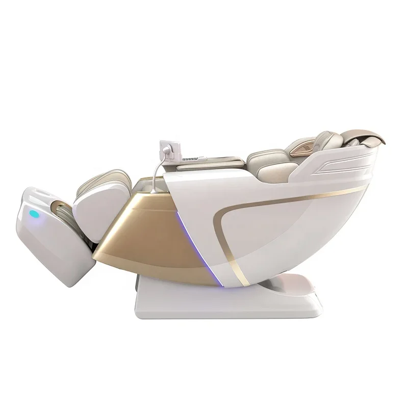 เก้าอี้นวดไฟฟ้า 4D Dual Core ไทยยืด 2024 Shiatsu Zero Gravity กลไกคู่เก้าอี้สําหรับเก้าอี้นวด