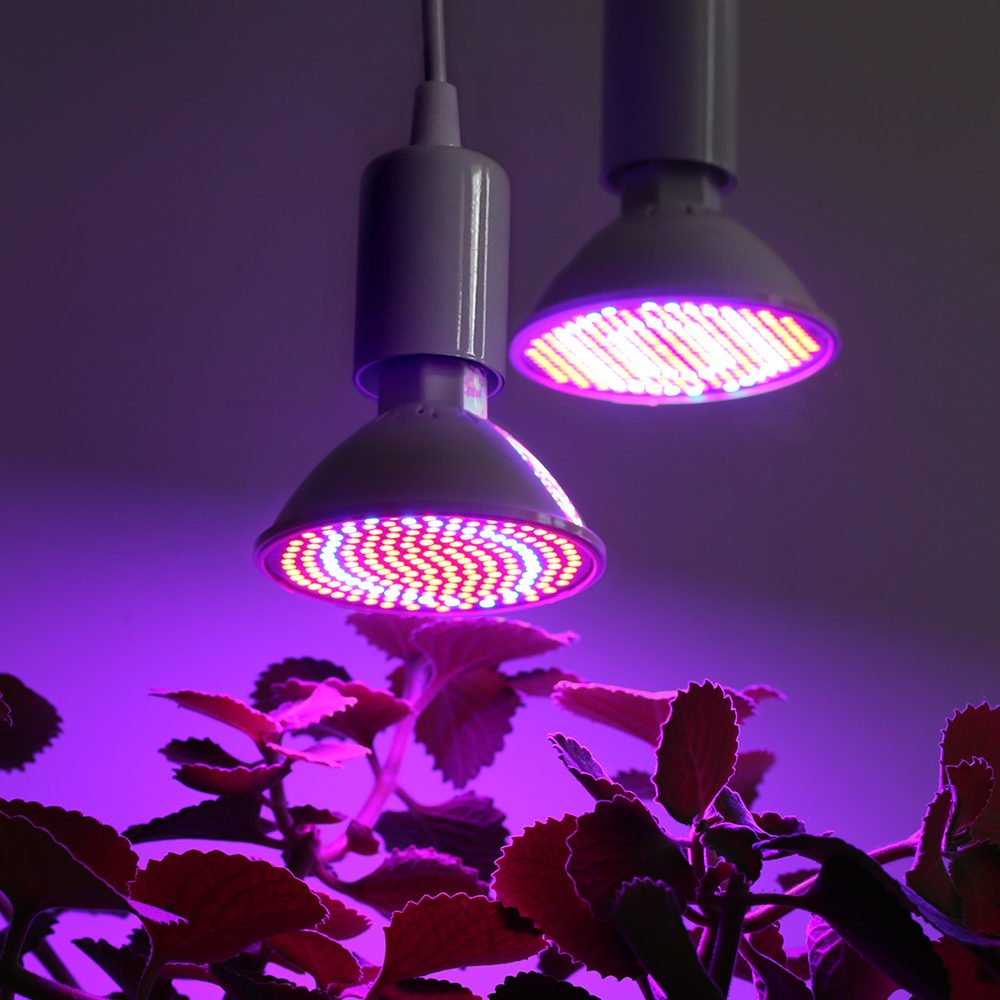 E27 LED Plant Grow Light LED Lamp Spotlight Lamp AC85-265V Volledige Spectrum Indoor Hydrocultuur Bloem Zaailing LED Phyto Lamp