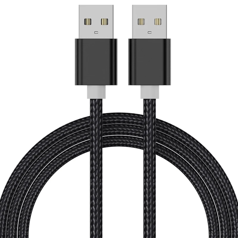 Cable de extensión USB a USB tipo A macho a macho extensor USB para radiador disco duro Webcom cámara ordenador Cable USB Extens