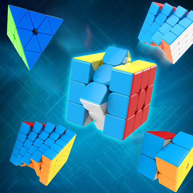 3x3 Speed Cube ปริศนามืออาชีพของเล่นเพื่อการศึกษาสมอง Teaser Magic Cube Smooth เปลี่ยนทนทานความเครียดบรรเทาของขวัญสําหรับเด็ก