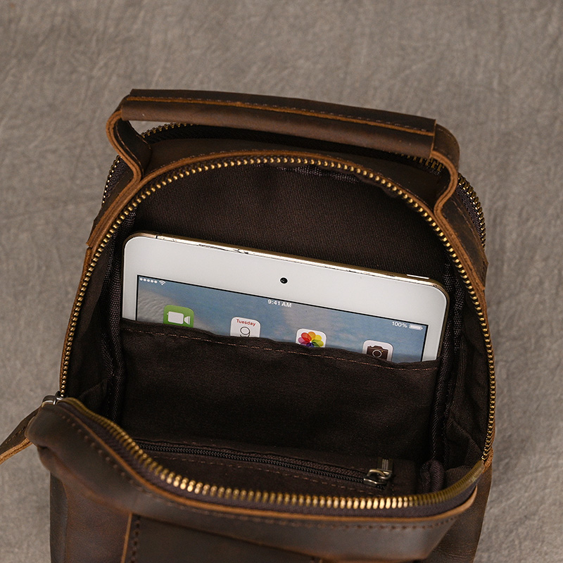 กระเป๋ากระเป๋าคาดอกหนังแท้ S กระเป๋าคาดหน้าอกชายสุดหรูกระเป๋าสะพายข้างกระเป๋าหน้าอกสำหรับผู้ชายผู้ชายสบายๆหนังกระเป๋าคาดหน้าอกกระเป๋าสะพายไหล่เดียว