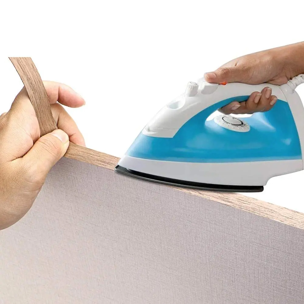 Hot Melt Self-adhesive PVC Edge Banding Strip Woodworking DIY Furniture Wardrobe Cabinet Edge Banding Width 2cm