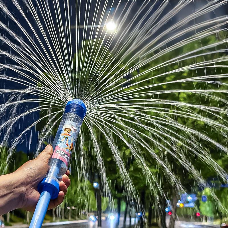 Type poussoir, feux d'artifice amusants, Jet d'eau, jouet de pulvérisation, Blasters d'eau, jeux de combattes d'eau, accessoires de Festival, pistolet à eau d'été
