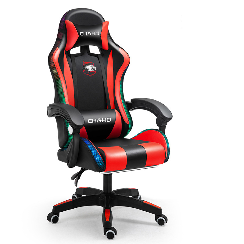 2022 Máy Tính Mới Ghế Xanh Chơi Game PU Da Công Sở Xoay Nâng NỘI THẤT PHÒNG NGỦ Fashin RGB Sillas Game Thủ Ghế