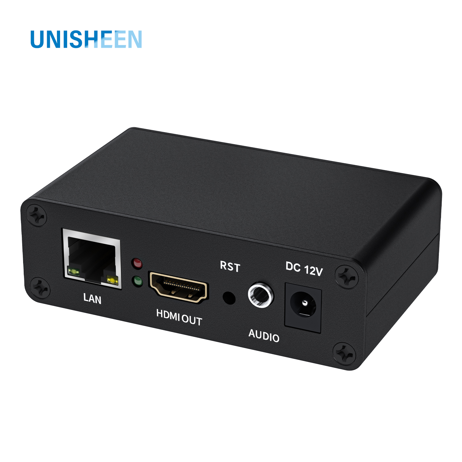 Горячая продажа FHD IP-HD видеодекодер Stream H.265 H.264 RTSP SRT RTSP RTMP UDP