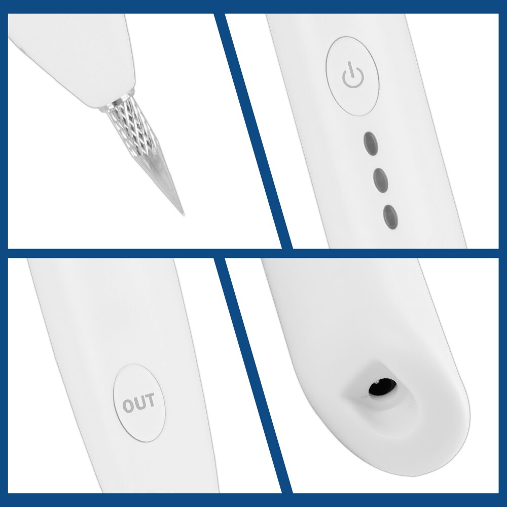 Sprzedaż Plasma Salon Pen Black Dots Vacuum Cleaner Laser Freckle Removal Machine Skin Mole Dark Spot Face Wart Tag Tattoo Remover