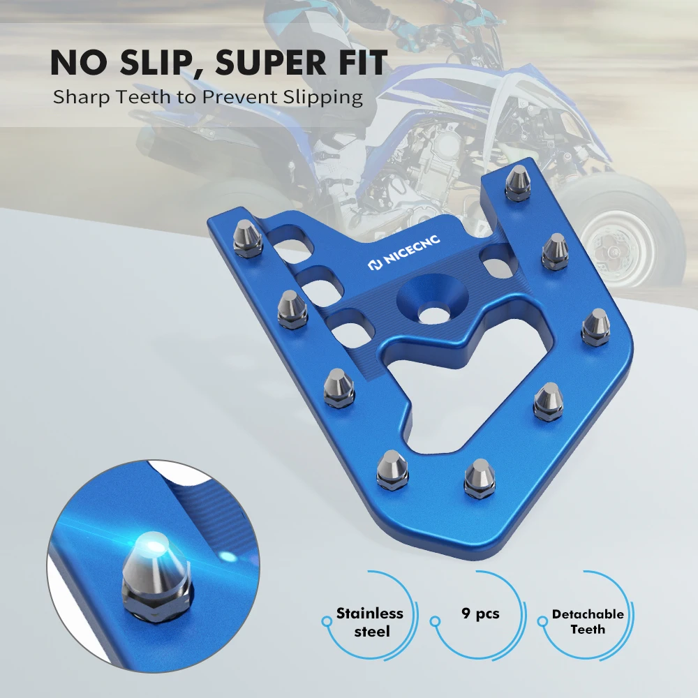 Nicecnc atv-ヤマハ用ブレーキペダル,カバープレート,700-2013 700r 2023-2016 700r,特別エディション2023-2013 2016-2018