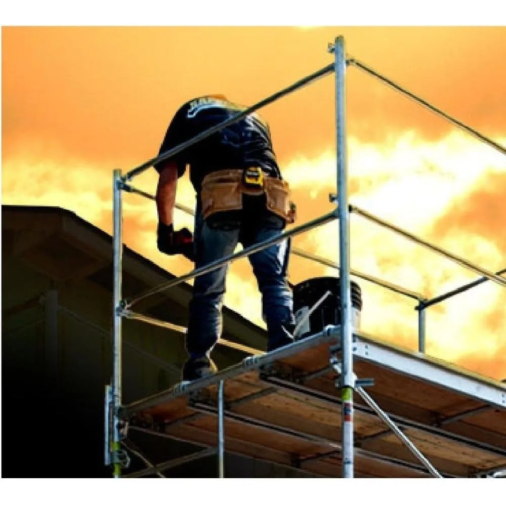 5ft.W x 7ft.D Scaffold Guardrail System - Model Number