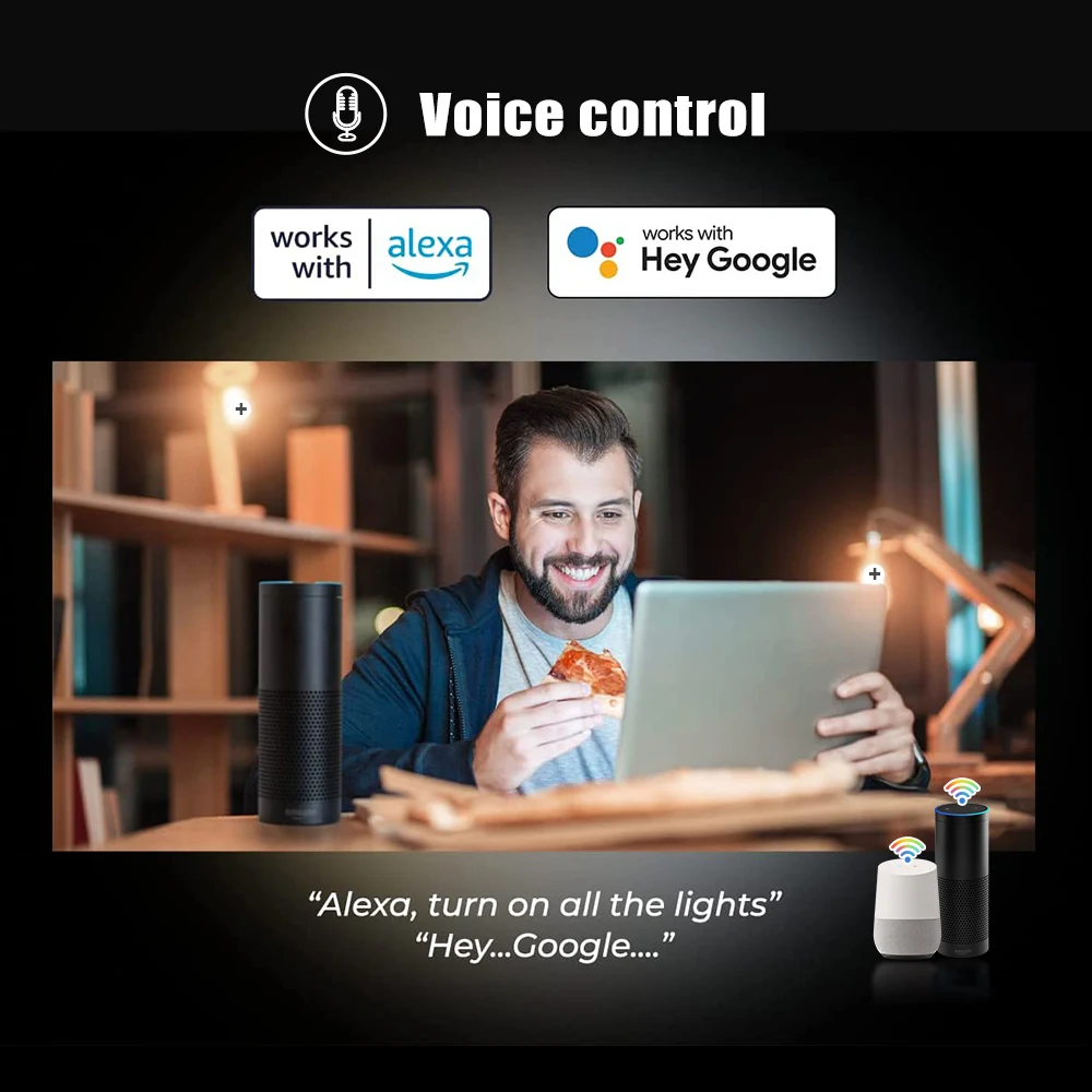Ewelink E14 bombilla Led inteligente Wifi Zigbee RGBCW lámpara de vela funciona con Alexa Amazon Google Home Yandex Alice Smartthings