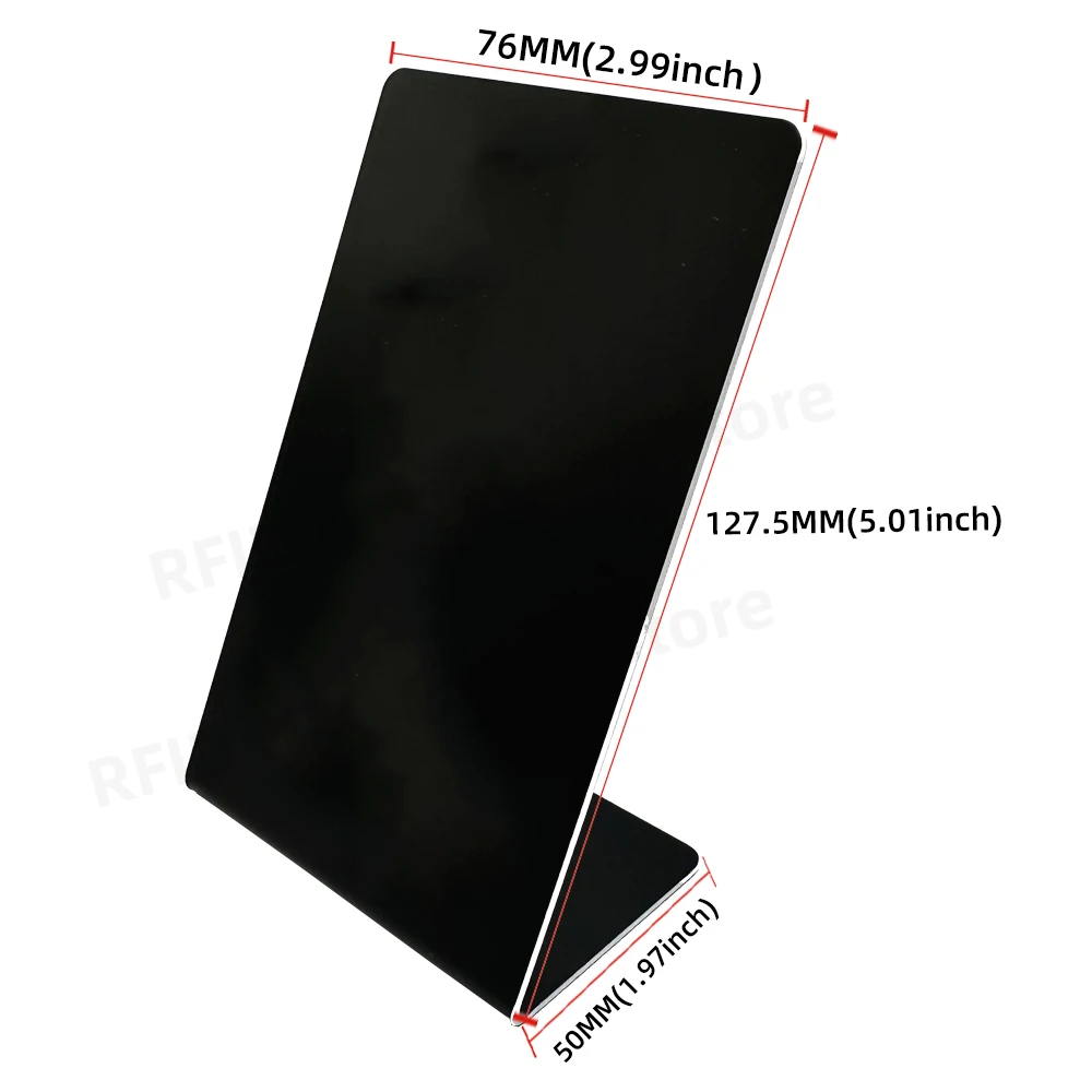 Suporte personalizado NFC para Google Review, Mesa Stand NFC, Display programável, Cartão NFC, Google Review, 13,56 MHz