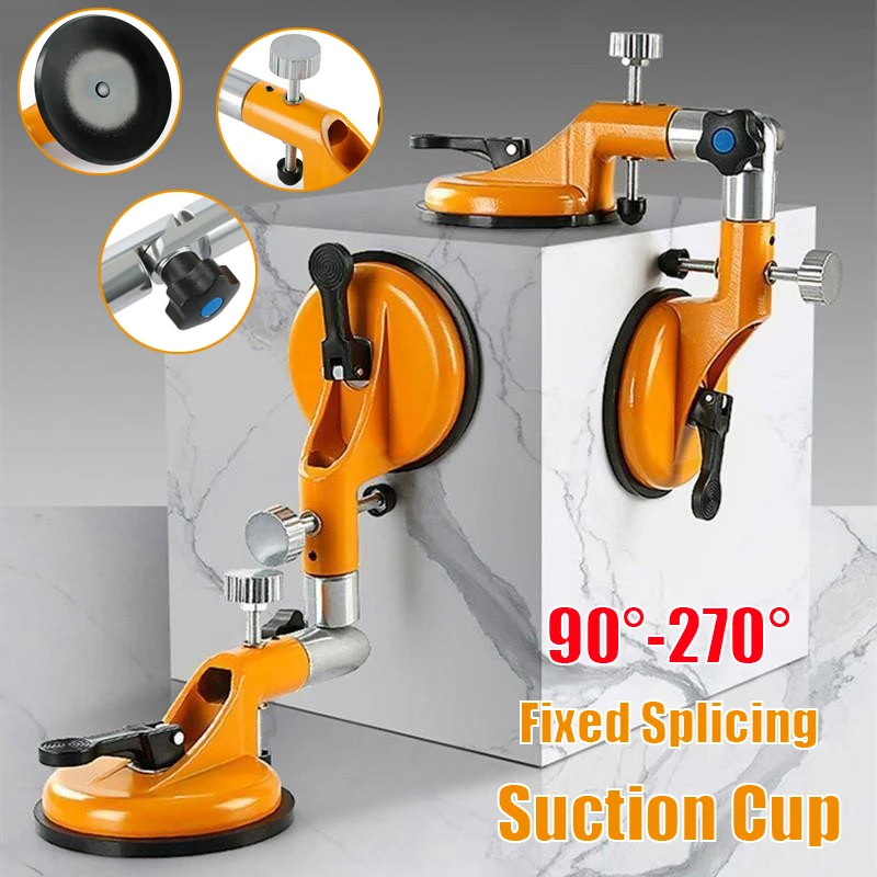 90 Degree Angle Adjustable Fixed Splicing Suction Cup Right Angle Fixer Glass Tile Slate Yin And Yang Angle Installation Tool