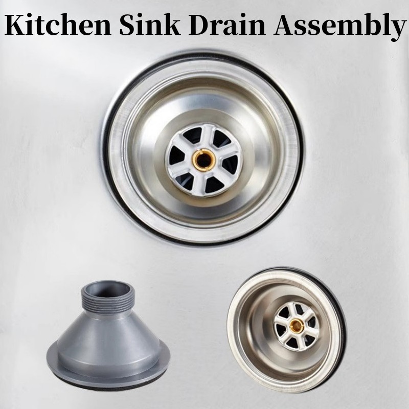 Küche Waschbecken Abfluss Montage Abfall Sieb Korb Sieb Stopper Abfall Stecker Waschbecken Becken Abfluss Filter Edelstahl Hardware