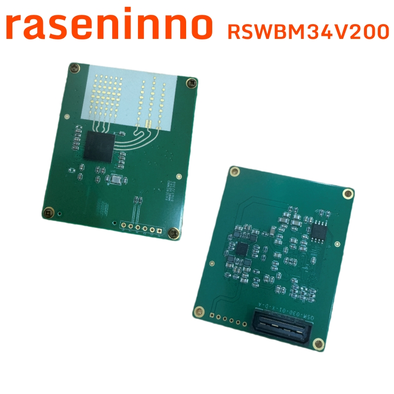 Raseninno-Módulo de sensor de detección de objetos, LVDS en bruto, UART, RSWBM34V200, IWR1843, AWR1843, ADAS, conducción inteligente, Coches, Vehículos
