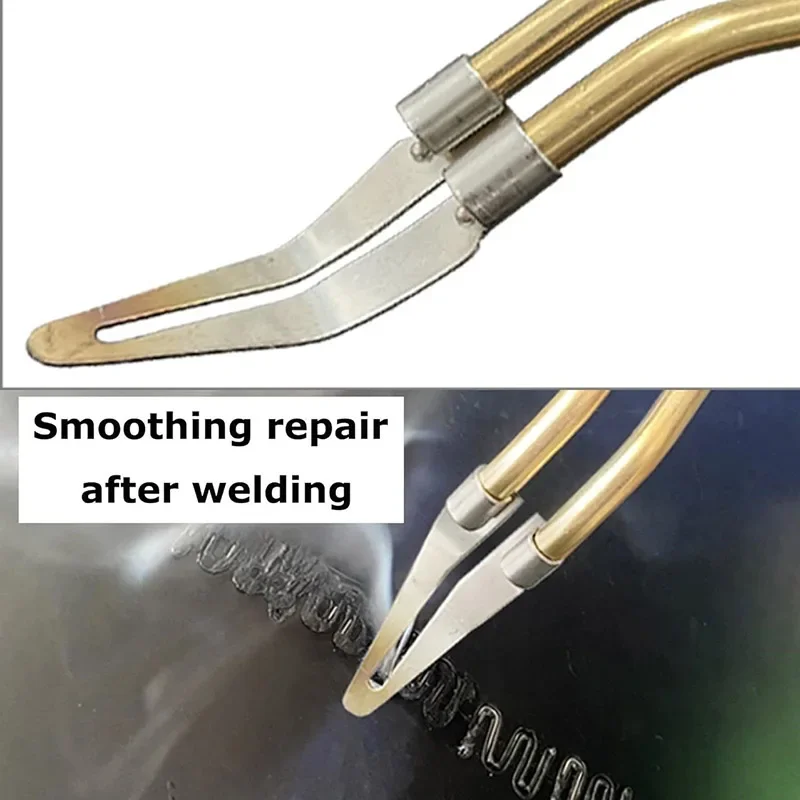 3/10pcs Adjustable Smooth Head Soldering Repair Iron Smooth Head 45 Degree Elbow Design For A Variety Of Welding Tools