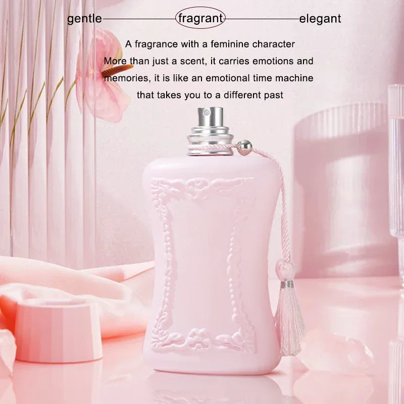75ml Original High Quality Women's Perfume PARFUMS DE MARLY Delina Long Lasting Fragrance Floral Fresh Natural Pheromone Perfume