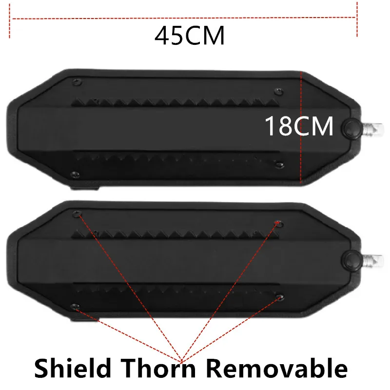 แขนป้องกันข้อศอก Self Defense SHIELD Mini แบบพกพาเครื่องมือป้องกันความปลอดภัยส่วนบุคคลสําหรับเดินป่าขี่จักรยานผู้ชายผู้หญิง Universal