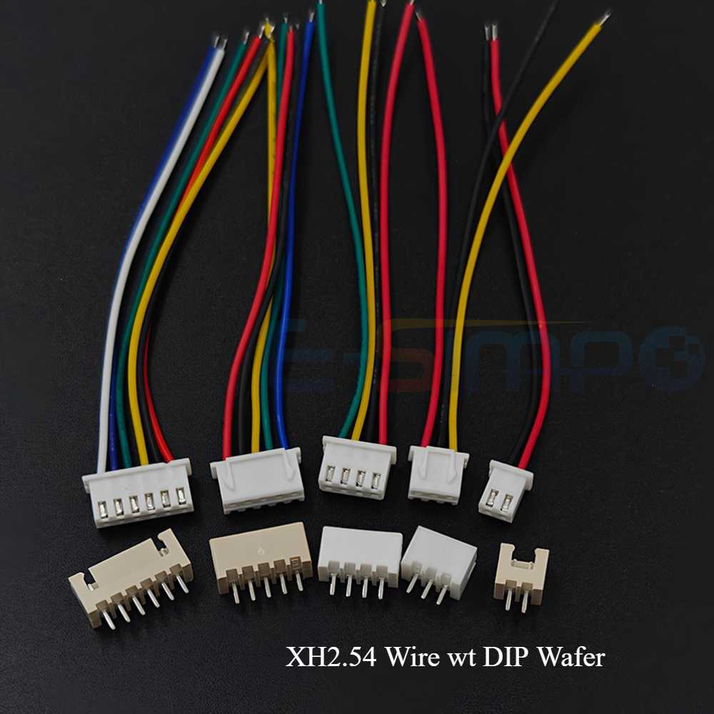 10 компл. SH1.0 JST1.25 ZH1.5 PH2.0 XH2.54 JST разъем гнездовой корпус 10/20/30 см провод кабель + штыревой контакт 2/3/4/5/6/7/8/9/10/12P вафель