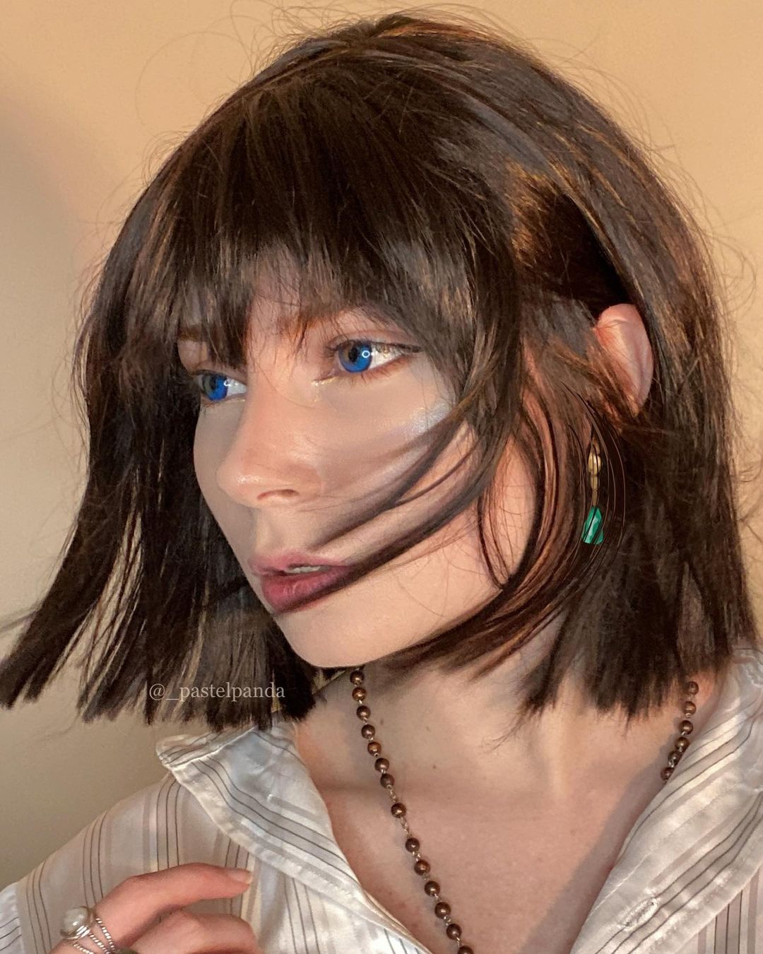 Bio-Essence 1 คู่ฮาโลวีนคอนแทคเลนส์สําหรับตาคอสเพลย์เลนส์อะนิเมะเลนส์อะนิเมะอุปกรณ์เสริมเลนส์สีดําเลนส์สีแดง