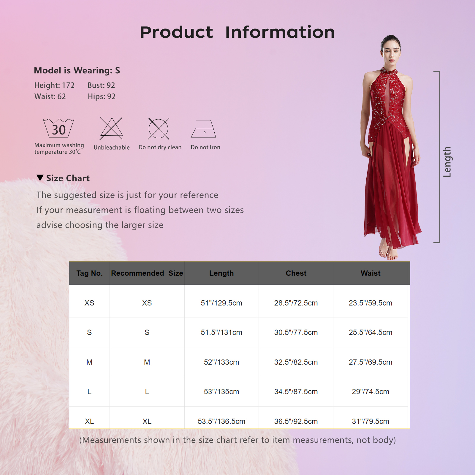 Women Modern Lyrical Dance Dress Rhinestone Leotard Overlay Chiffon Split Maxi Long Dress for Ballet Gymnastics Performance