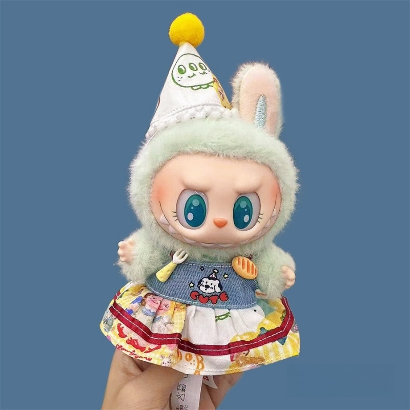 Новинка 2025, мини-плюшевая кукла, одежда, аксессуары для одежды для кукол Labubu V1 V2, аксессуары, подарок «сделай сам»