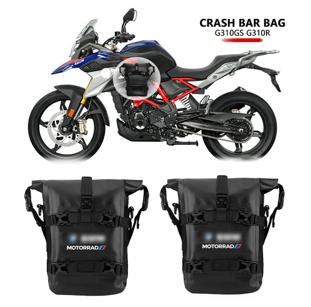 Para BMW R1250GS R1200GS R1250 GS ADV R 1200GS Adventure GSA barras de choque de marco de motocicleta bolsa impermeable bolsa de colocación de herramientas de parachoques