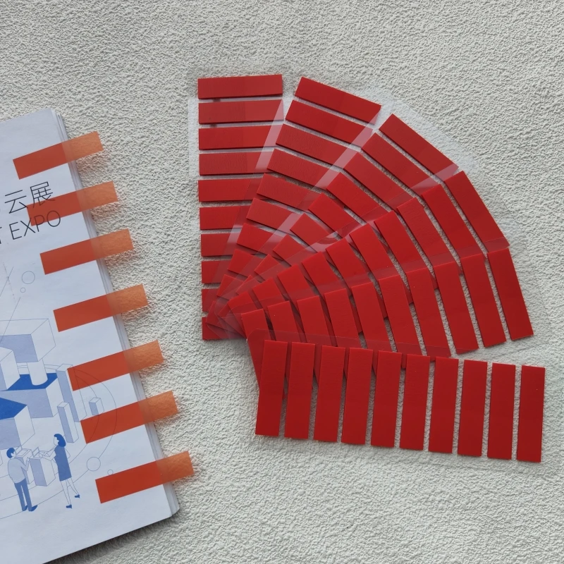 1200Pc Index Tabs Self Adhesive Page Markers Transparent Waterproof Sticky Notes Classify Files Flags Planner Stickers