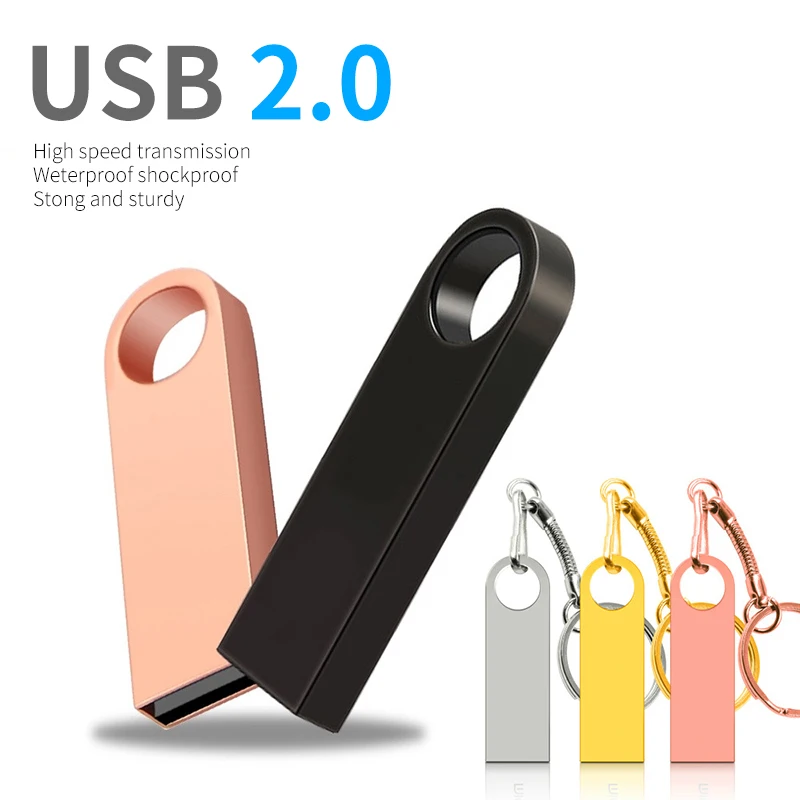 Флешка USB 2.0 Высокоскоростная флэш-накопитель 128 ГБ 64 ГБ 32 ГБ 16 ГБ 8 ГБ Cle USB 2.0 Stick USB-накопитель Pen Drive 32 64 128 ГБ