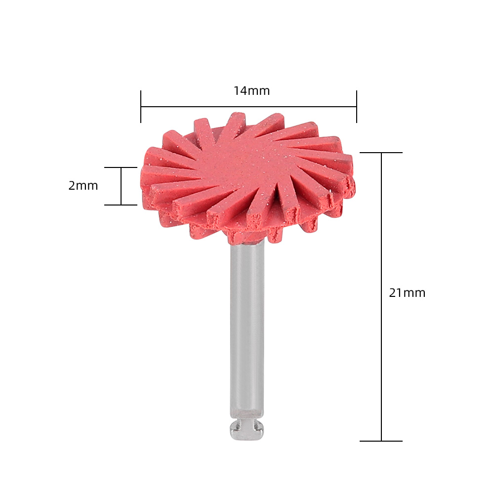 JOY DENTAL 6PCS Dental Composite Polishing Disc Wheel Kit Dental Rotary Grinding and Polishing Instruments Coarse/Medium/Fine