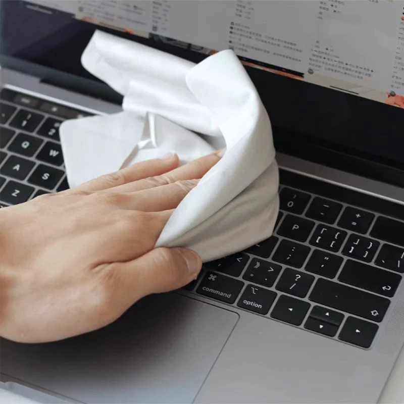 Paño de limpieza de pantalla compatible con MacBook Pro 13", 14" y MacBook Air 13", protege contra la suciedad y los arañazos para el portátil K