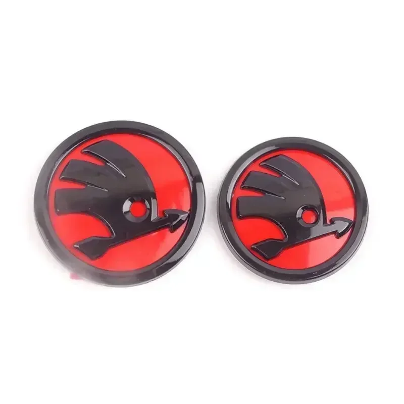 Эмблема ABS для SKODA Rapid Fabia 1 2 Karoq Yeti Superb Vision Octavia A7 RS