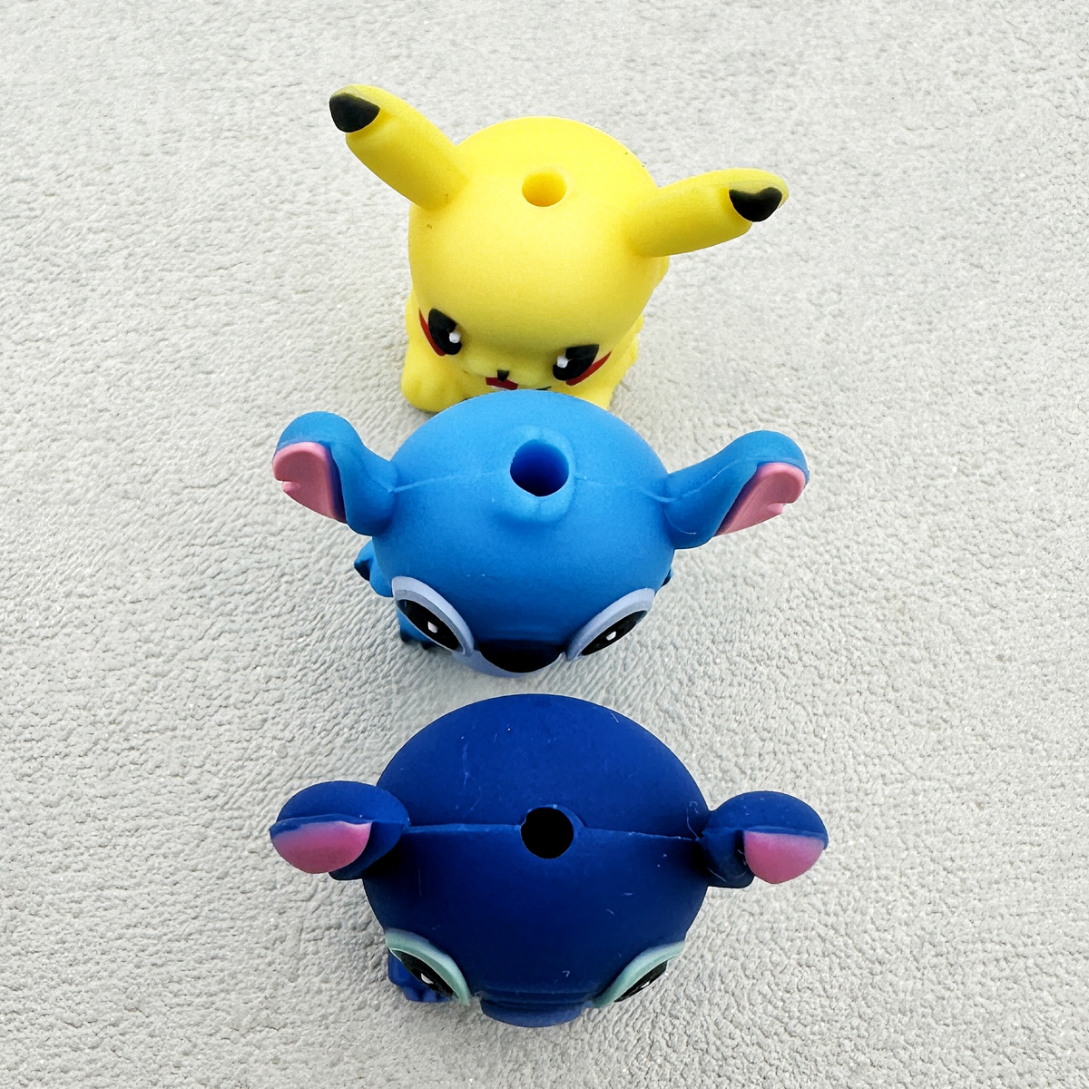 10PCS 3D ลูกปัดซิลิโคน 3D ซิลิโคนแนวโน้มลูกปัดเด็กจี้ของเล่น DIY ปากกาลูกปัดจุกนม CHAIN เครื่องประดับทําด้วยมืออุปกรณ์เสริม