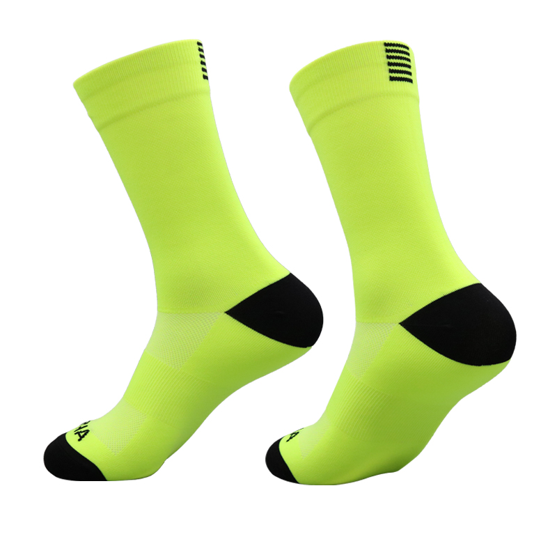 Profession eller Wettbewerb Rad socken Männer Frauen Sport Reit socken Mesh Basketball Badminton Renn socken Calcetines Ciclismo