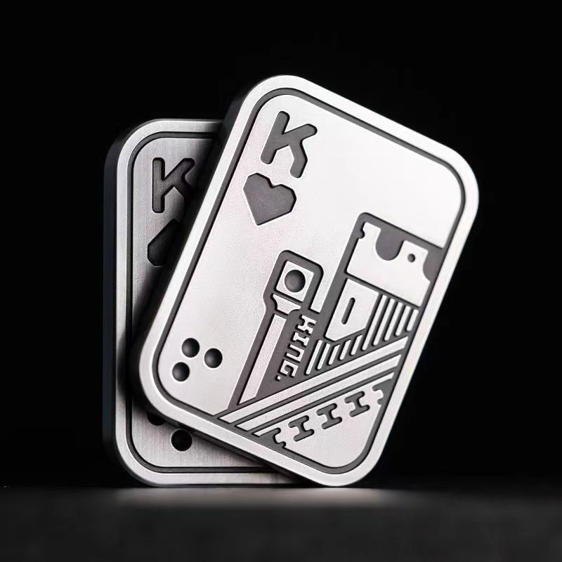 Металлический пресс Click Fidget Spinner в форме черепа, игрушки для снятия стресса для ежедневного использования