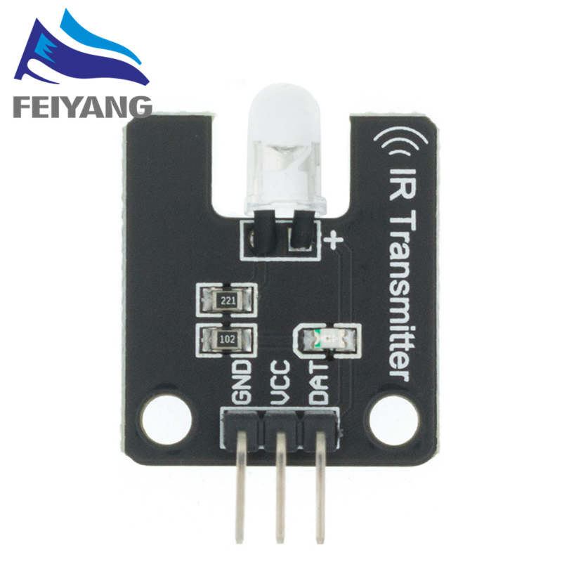 Módulo transmisor infrarrojo IR Digital, módulo de Sensor receptor infrarrojo para Arduino, bloque de construcción electrónico, 38khz