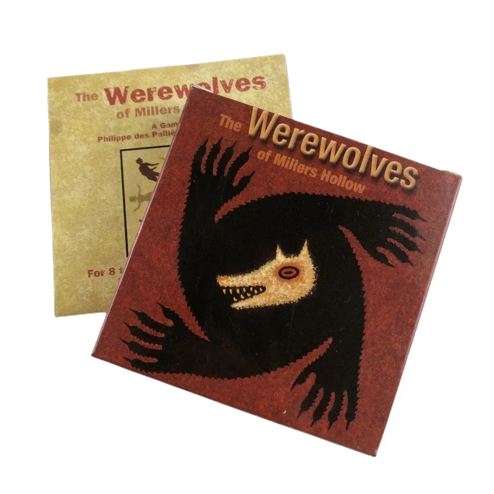 Die Werwolfkarten: Ein 24-Tischspiel mit Papierführer, Puzzle, Freizeit, Familie, Freunde, Party, Erste Schritte, einfaches Brettdeck