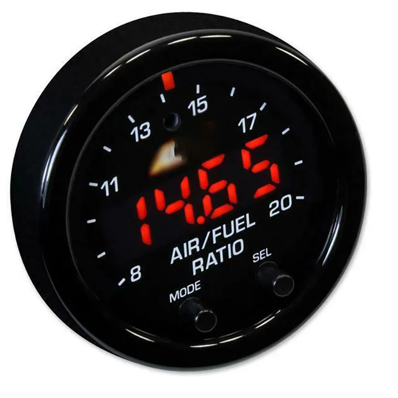Para calibre de banda ancha AEM 30-4110 30-0300 X-series AFR O2 UEGO Kit de medidor de relación aire-combustible 2 1/16 ", con LSU4.9 0258017025   17025 Sensor