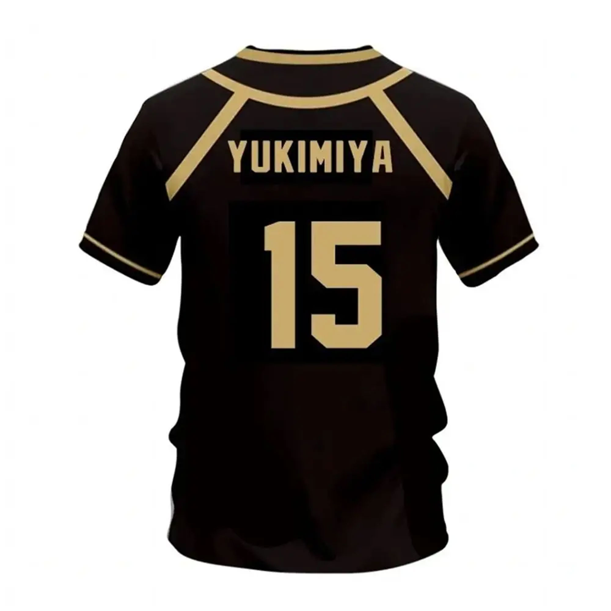 Jersey Futsal Pattern Vl Replika Blue Lock Anime Bastard Munich Tees Letnia koszulka męska i damska Casual Sports T Shirts Top