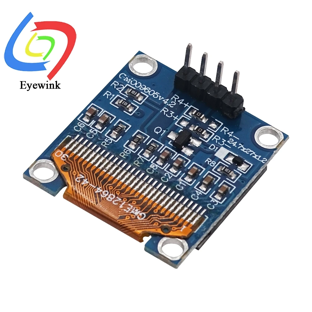 0.96 インチ OLED ディスプレイ画面 SSD1315 SSD1306 I2C IIC SPI シリアル 128X64 LCD 4 ピン Arduino 用