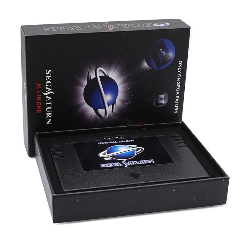 SEGA SATURN ALL-IN-1 SD Card Pseudo KAI Games Video Used with Direct Reading 4M Accelerator Function 8MB Memory Retro Game