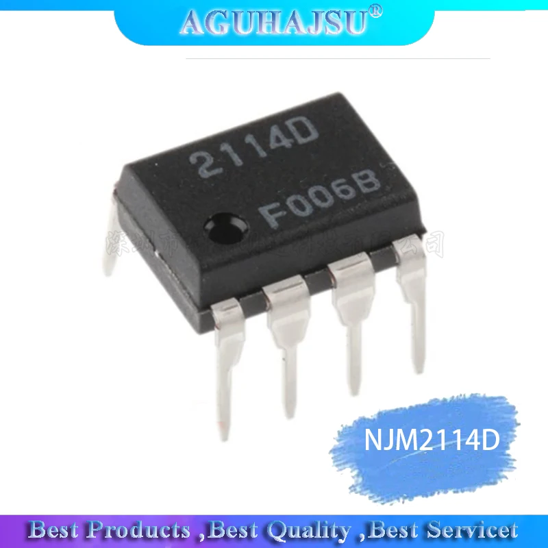 10pcs/lot NJM2114D NJM2114 2114D Black plastic protective case