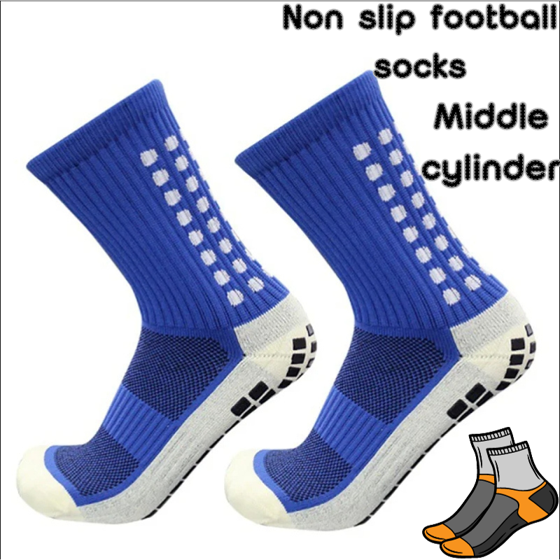 Profession elle Anti Slip Männer und Frauen verdickte Trainings socken mit Silikon Reibungs handtuch Sohlen für Fußball
