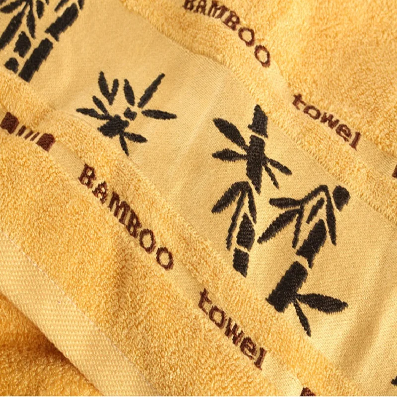 Set di 1/4/6 Asciugamani in fibra di bambù Set Asciugamani da bagno per la casa Asciugamano per il viso per adulti Asciugamani da bagno di lusso spessi e assorbenti Toalha De Praia