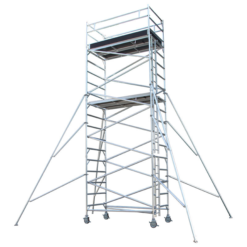 Andamio de aluminio para fácil andamio móvil para construcción de casas