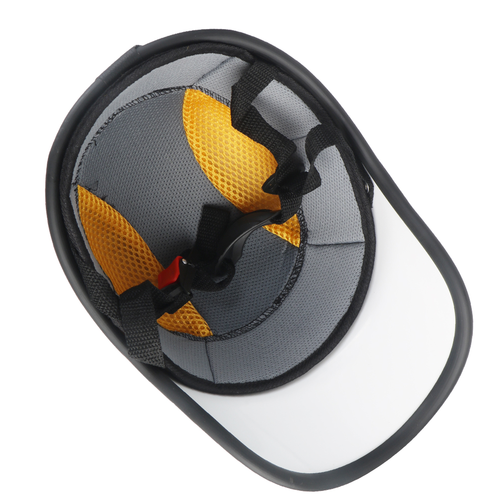 LEEPEE Voor Cafe Racer Chopper Scooter Veiligheid Harde Hoed Half Gezicht Vintage Zomer Cap Motorfiets Half Helm Baseball Cap Stijl