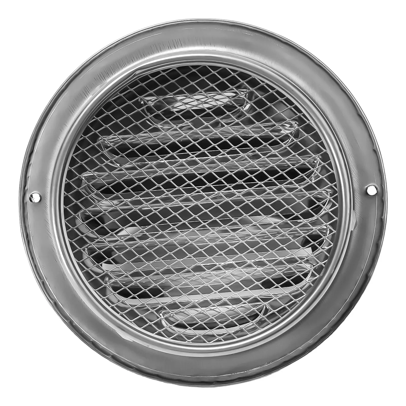 75mm-200mm de aço inoxidável parede teto ventilação de ar duto ventilação grade de escape capa saída aquecimento refrigeração aberturas tampa