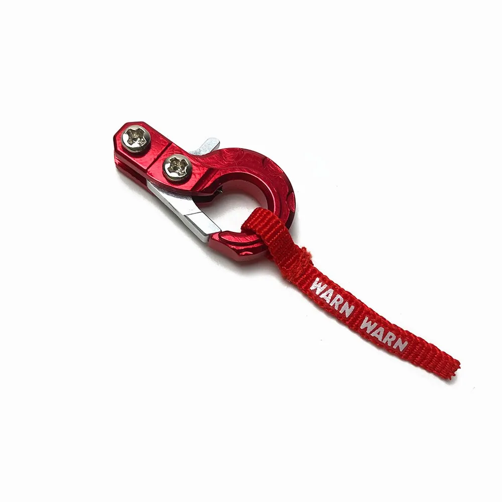 RC Xe Kim Loại Thắng Móc Trang Trí Cho 1/10 RC Rock Xe Bánh Xích Trục SCX10 90046 Sơn Mô Hình Chuyên Dụng Tamiya CC01 Traxxas TRX4 MST Redcat