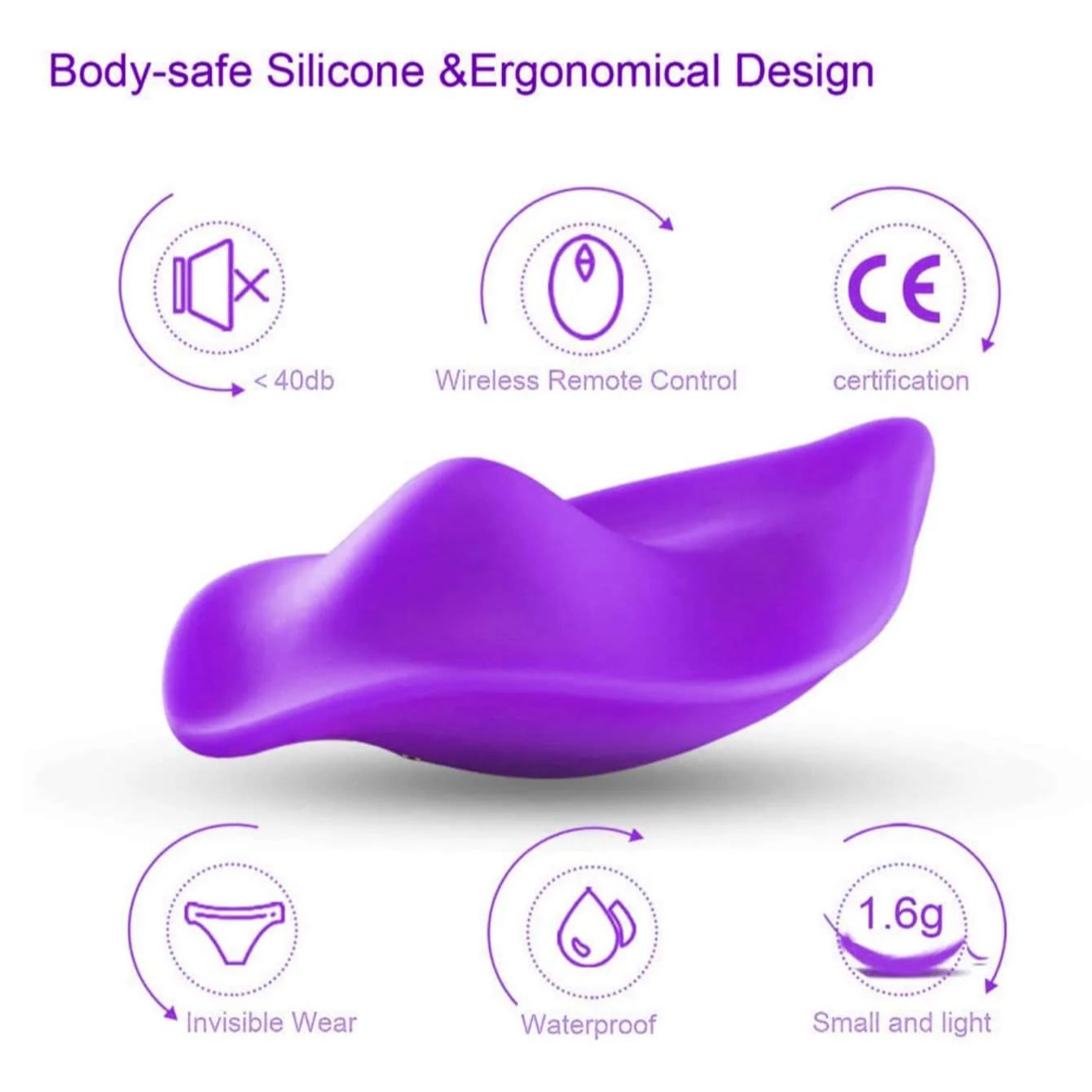 High Quality Wearable Panty Vibrator Wireless Remote Clitoris Stimulator Couple Flirting G-spot Vibrating Egg Women Masturbator